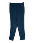 Front of Kerrits Power Stretch Fleece Lined Tights in Night Sky - Children's Medium