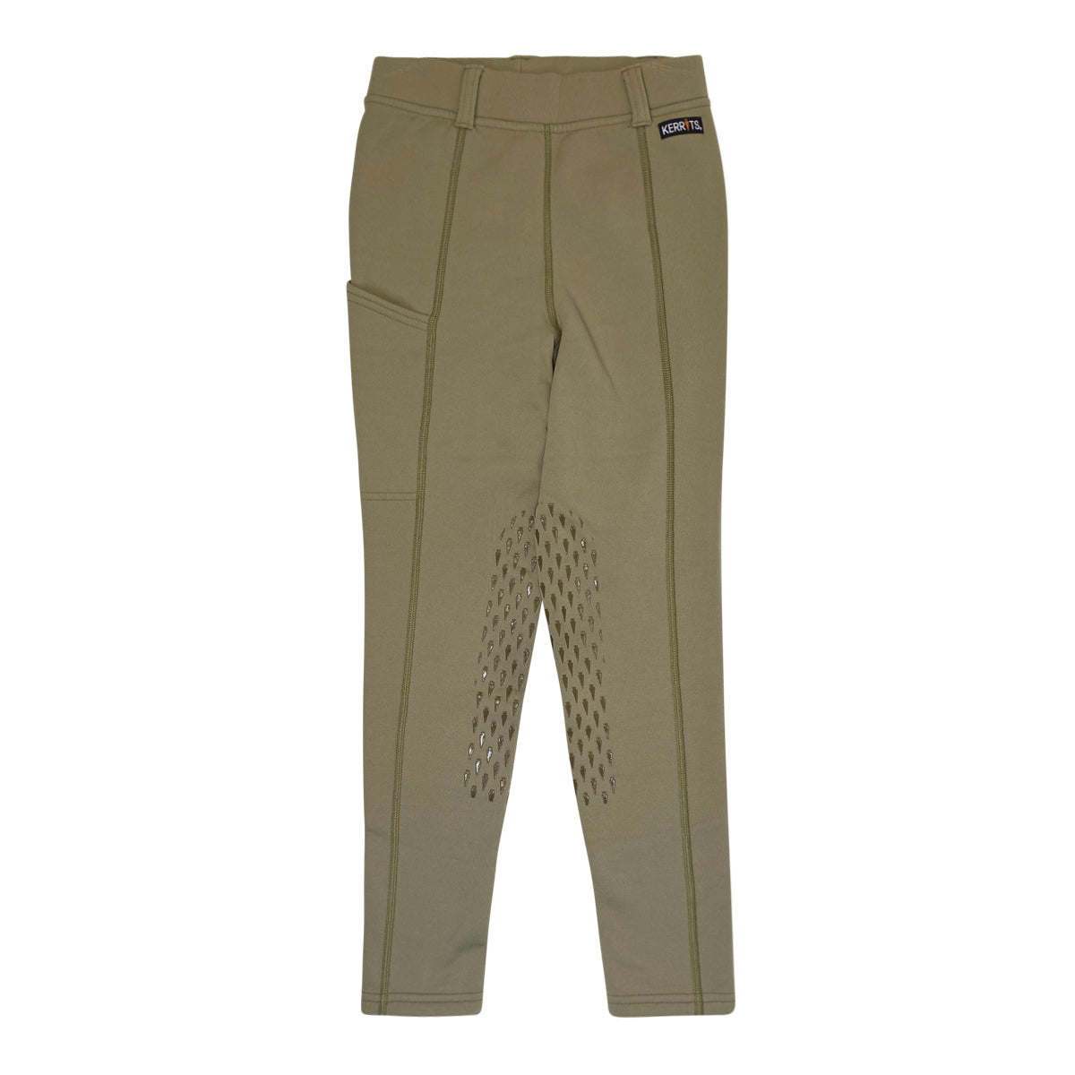 Kerrits Power Stretch Fleece Lined Tights in Tan