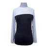 Ethos Equestrian 'Sloane' Mockneck Shirt in Pinto