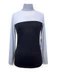 Ethos Equestrian 'Sloane' Mockneck Shirt in Pinto