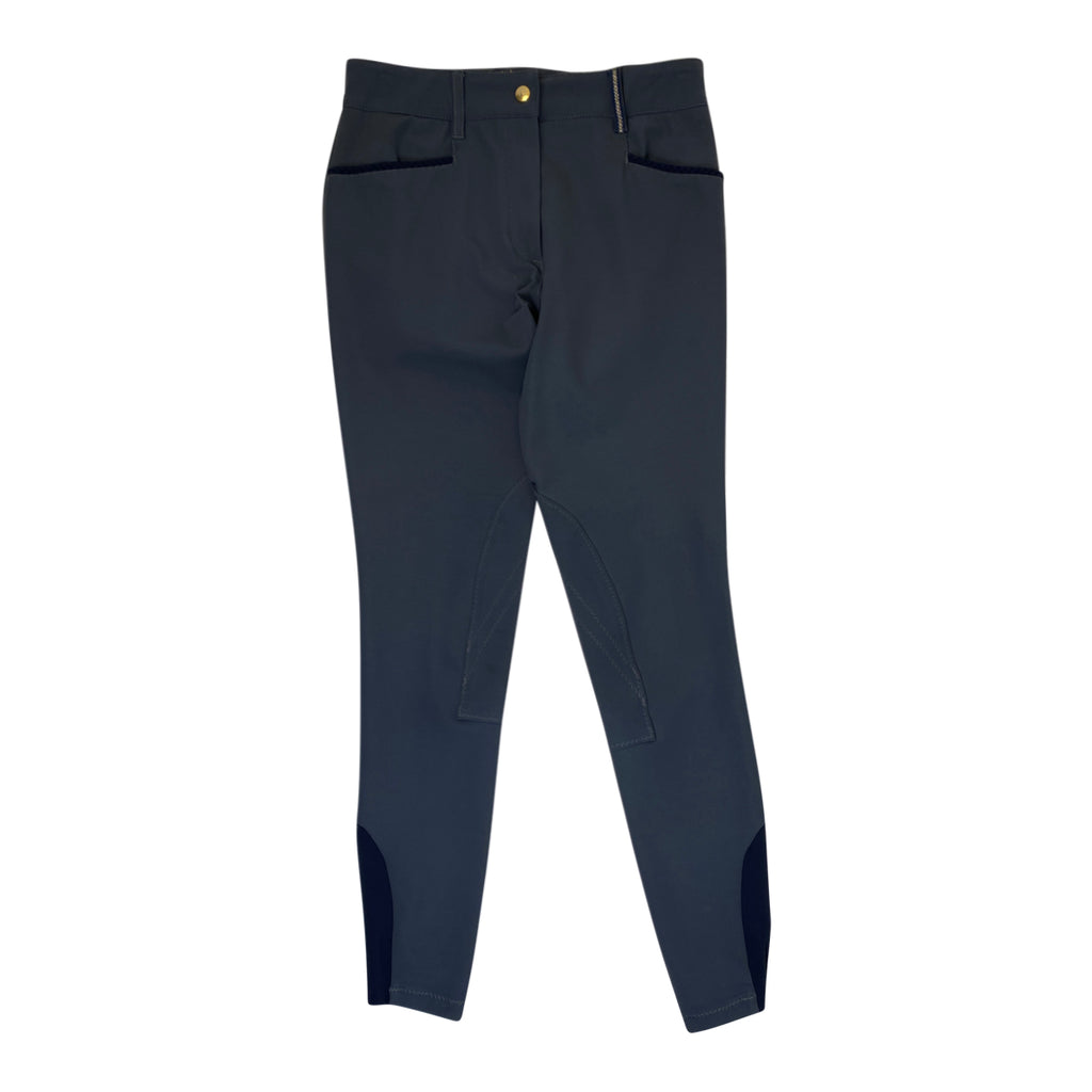 Dada Sport 'Giovani' Breeches in Charcoal Grey 