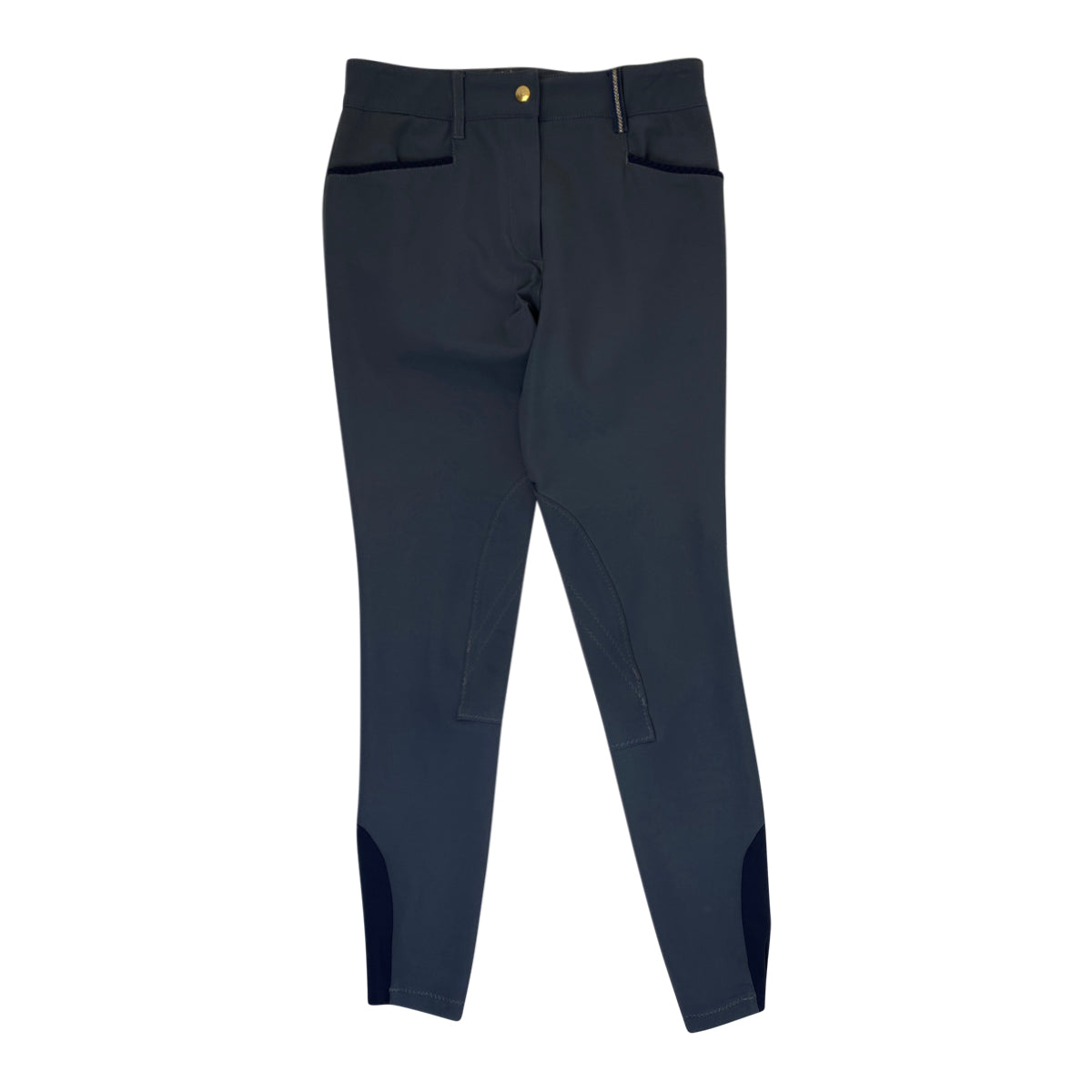 Dada Sport 'Giovani' Breeches in Charcoal Grey 