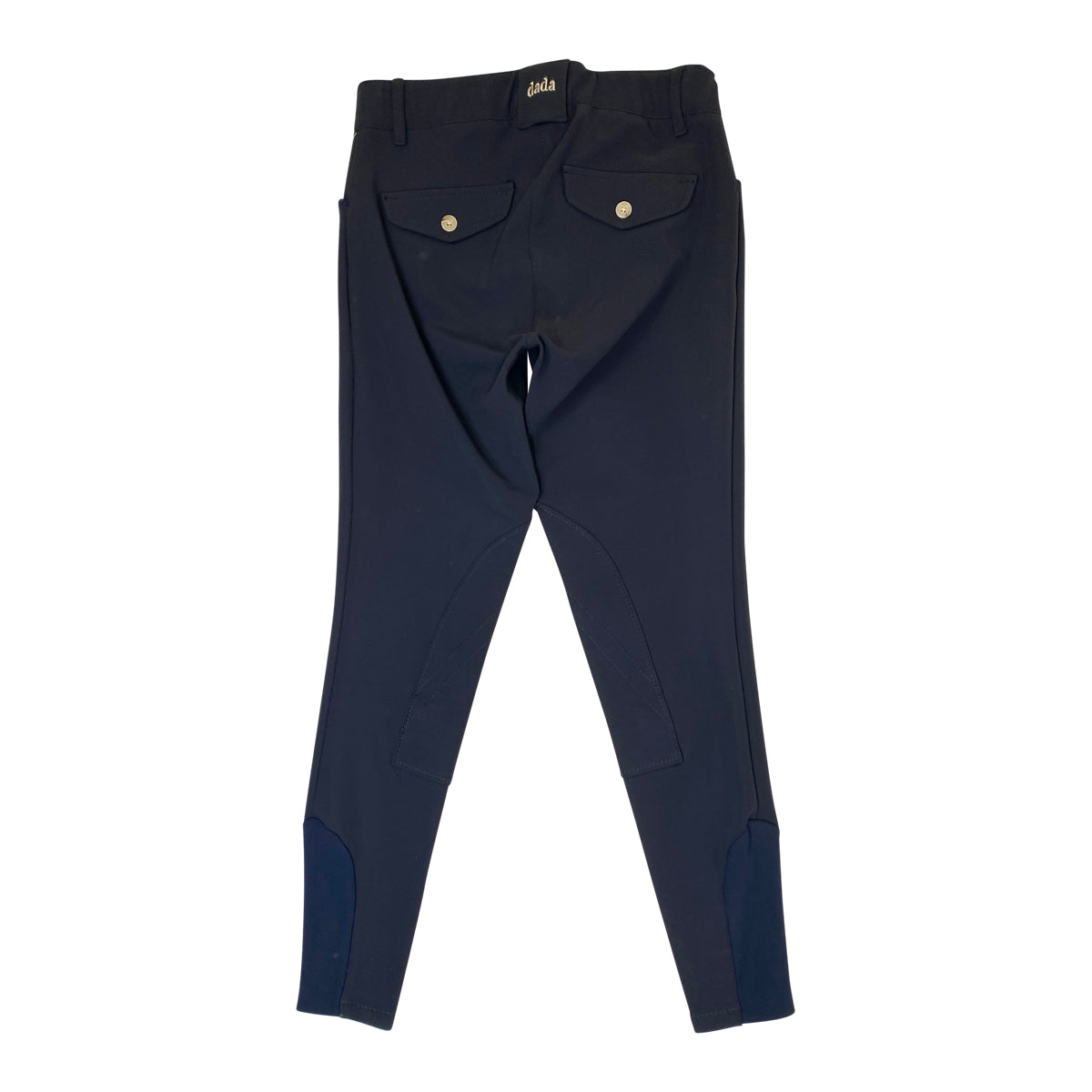 Dada Sport 'Giovani' Breeches in Navy - Women's FR 38 (US 28)