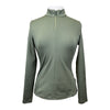 Equestrian Stockholm 'Trinity' Top in Sage