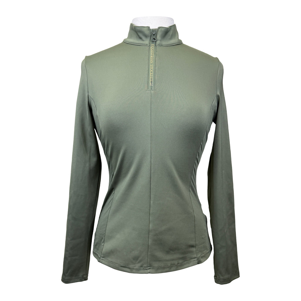 Equestrian Stockholm 'Trinity' Top in Sage