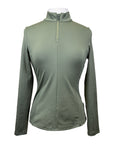 Equestrian Stockholm 'Trinity' Top in Sage