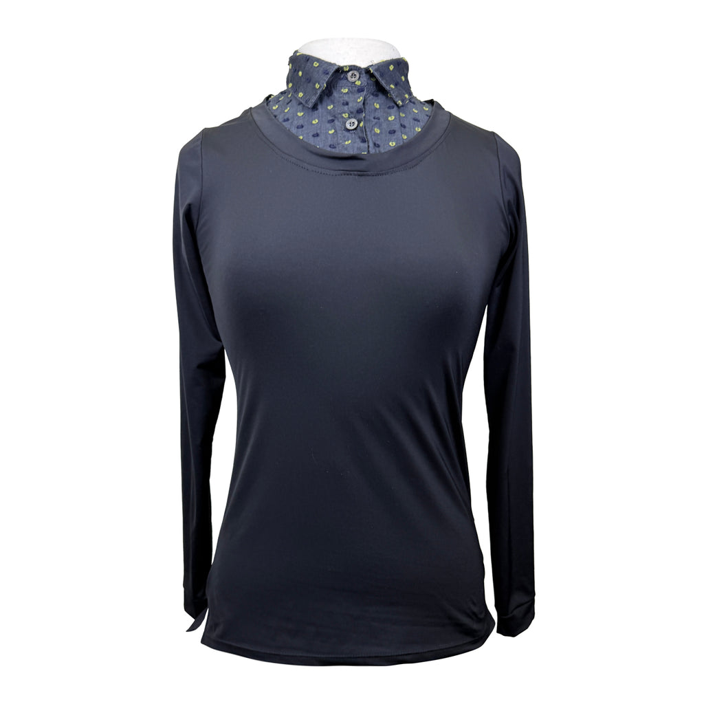 CALLIDAE The Practice Shirt in Black & Dots