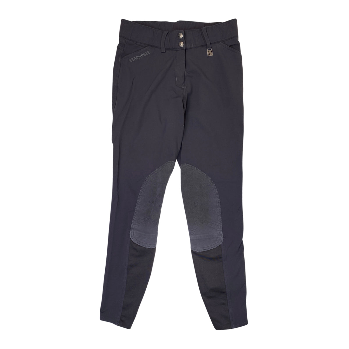 Romfh 'Sarafina' Knee Patch Breeches in Grey
