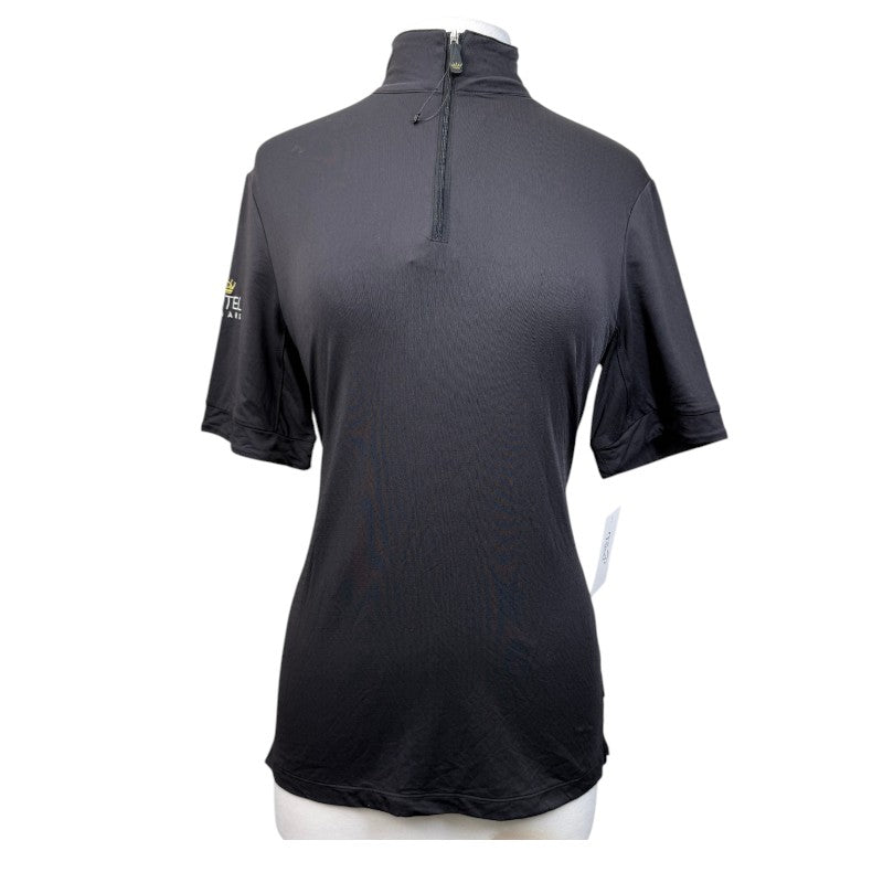 Kastel Signature Short Sleeve Shirt in Black