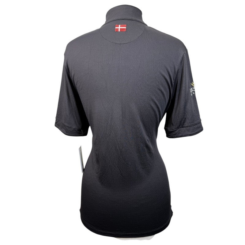 Kastel Signature Short Sleeve Shirt in Black