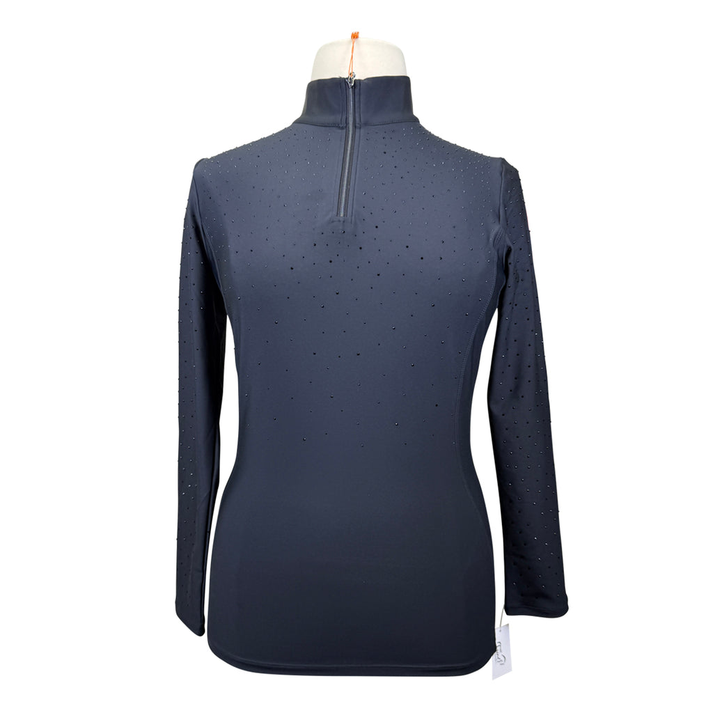 Horse Gloss 'Kylie' Base Layer in Black/Black Crystal