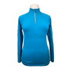 Anique Signature Shirt in Peacock Blue