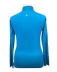 Anique Signature Shirt in Peacock Blue