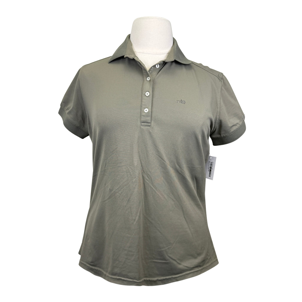 Schockemohle 'Madlin' Polo Shirt in Olive