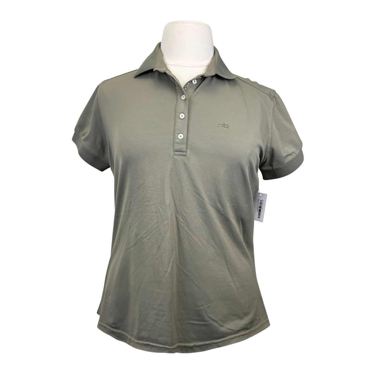 Schockemohle 'Madlin' Polo Shirt in Olive