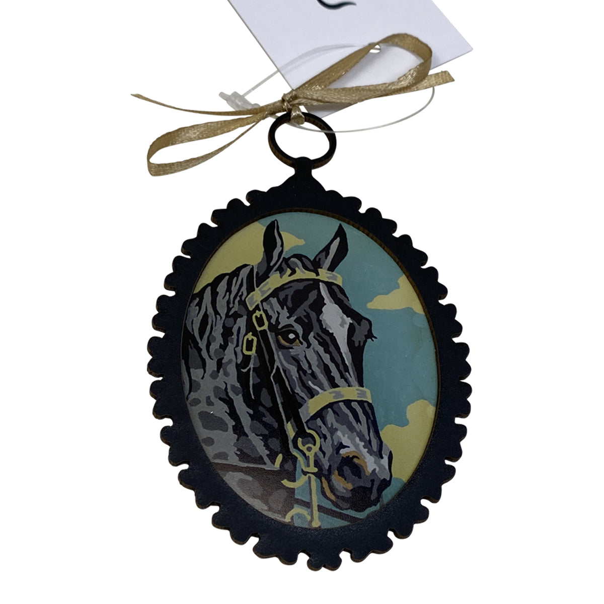 Madison Bay Co. Horse Paint By Numbers Ornaments in Black Beauty
