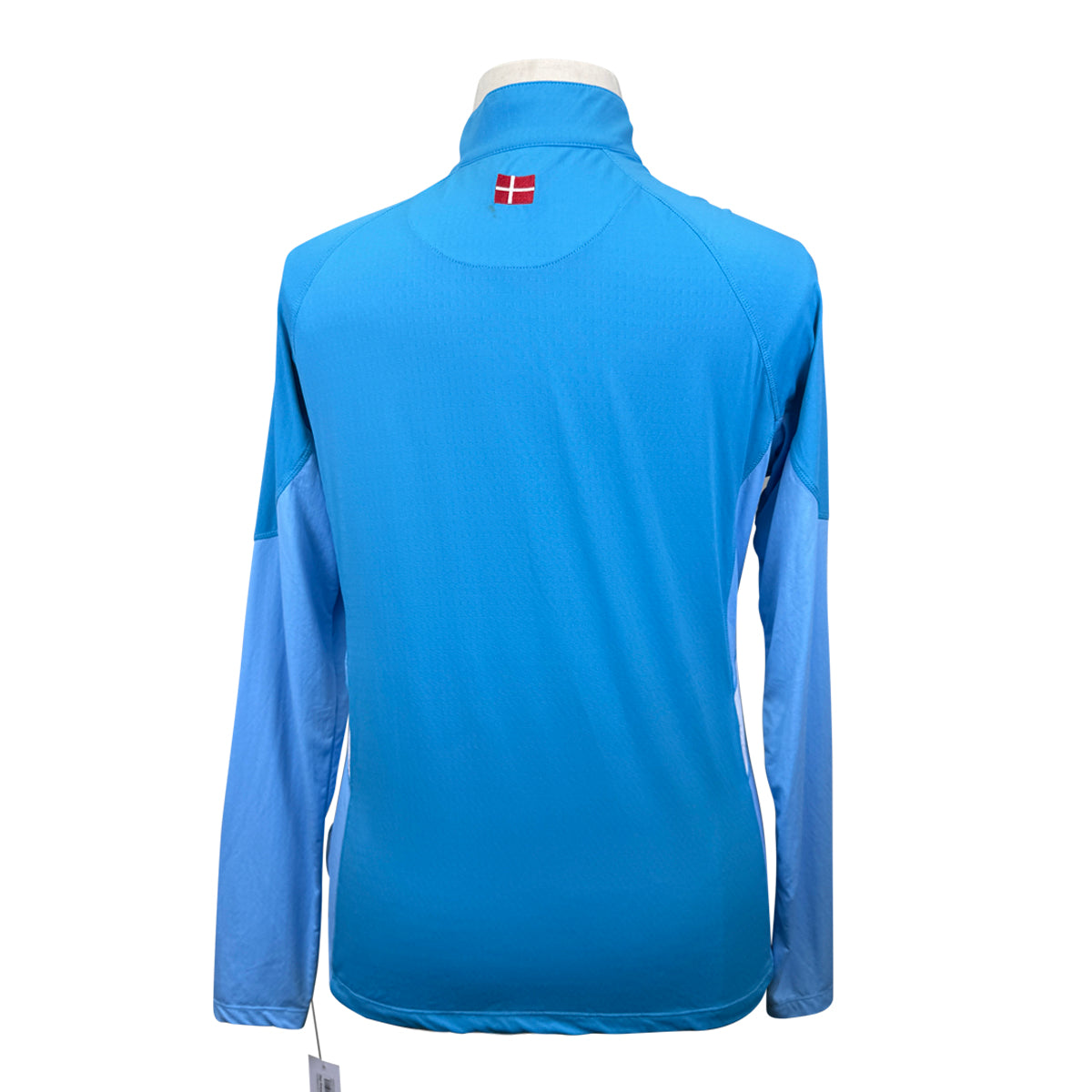 Kastel Long Sleeve Sunshirt in Aqua/Light Blue