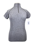 Ariat ' Odyssey' Seamless 1/4 Zip Baselayer in Greige Heather