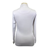 Two Bits Equestrian 'The Mockneck' in White