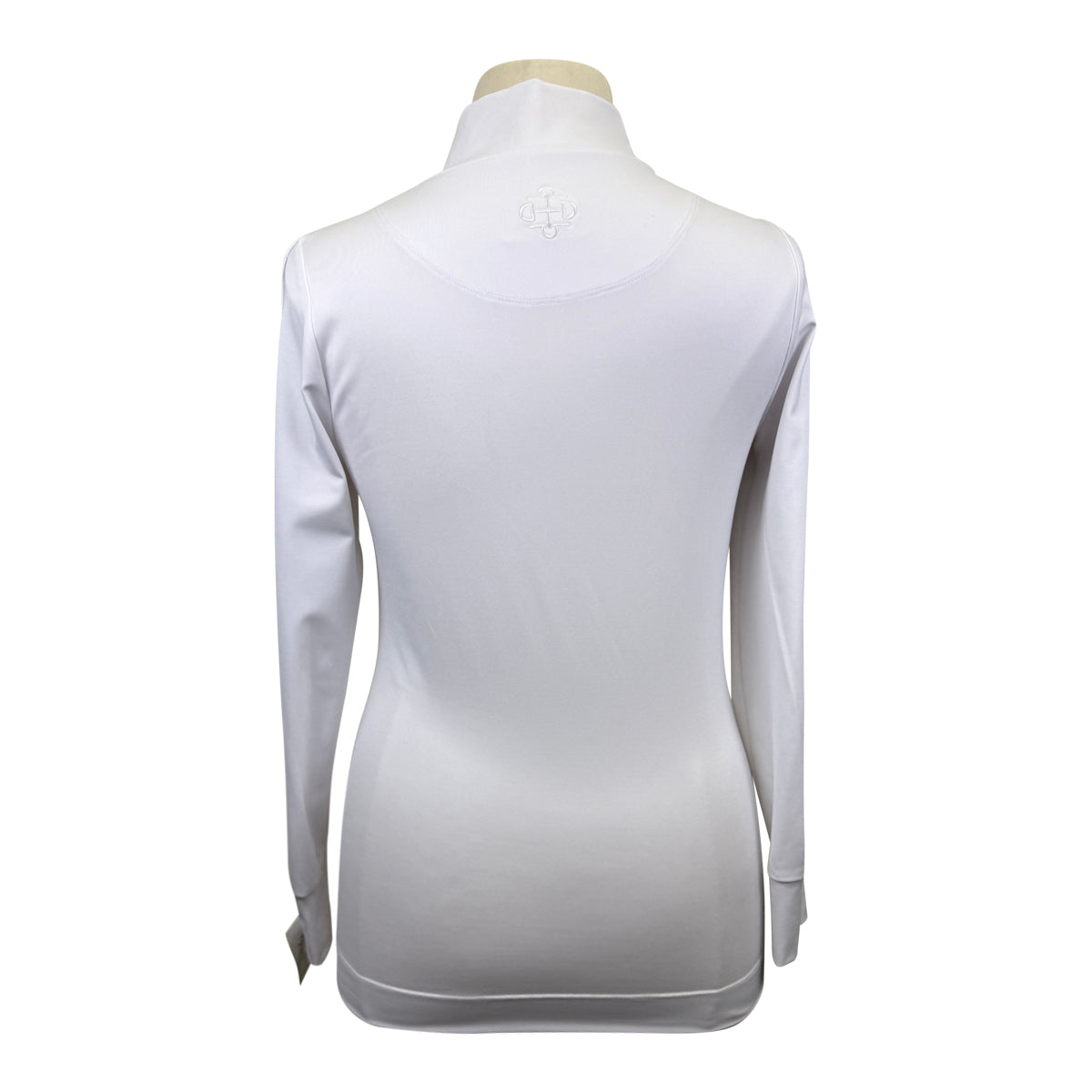 Two Bits Equestrian 'The Mockneck' in White