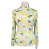 Kastel Denmark Print Sun Shirt in Summer Lemon