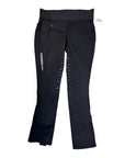 Karlslund Full Seat Fleece Lined Jodphur Breeches in Black