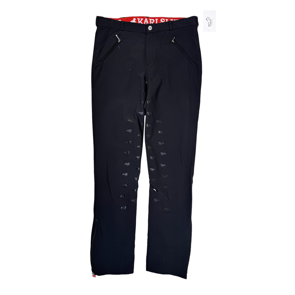 Karlslund Full Seat Jodphur Breeches in Black