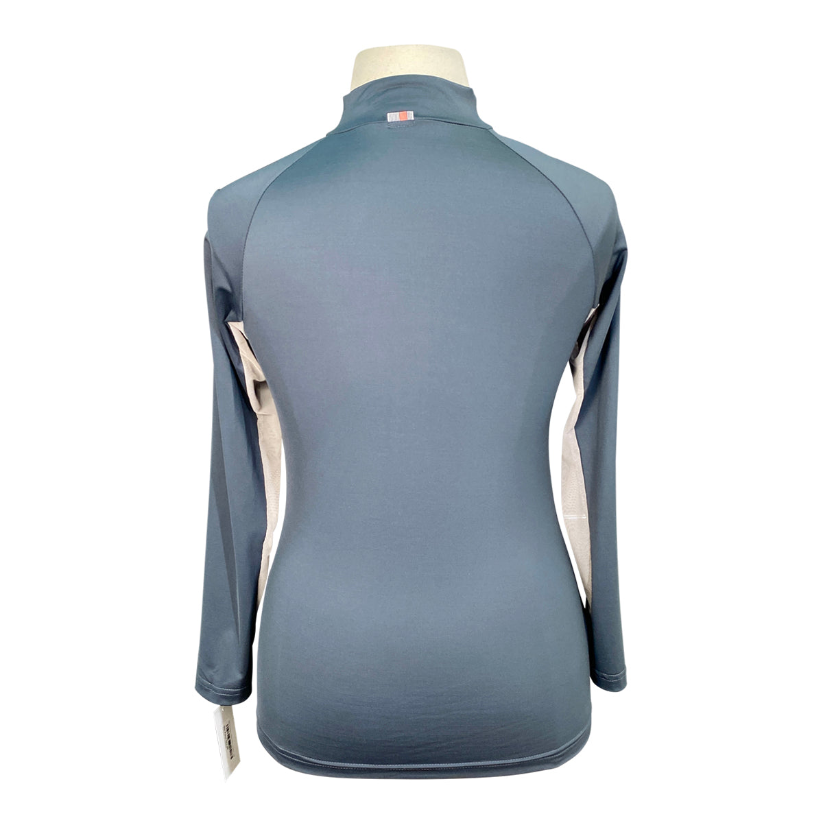 Street & Saddle x Milton Menasco 'Devon' Long Sleeve Sun Shirt in Slate Blue