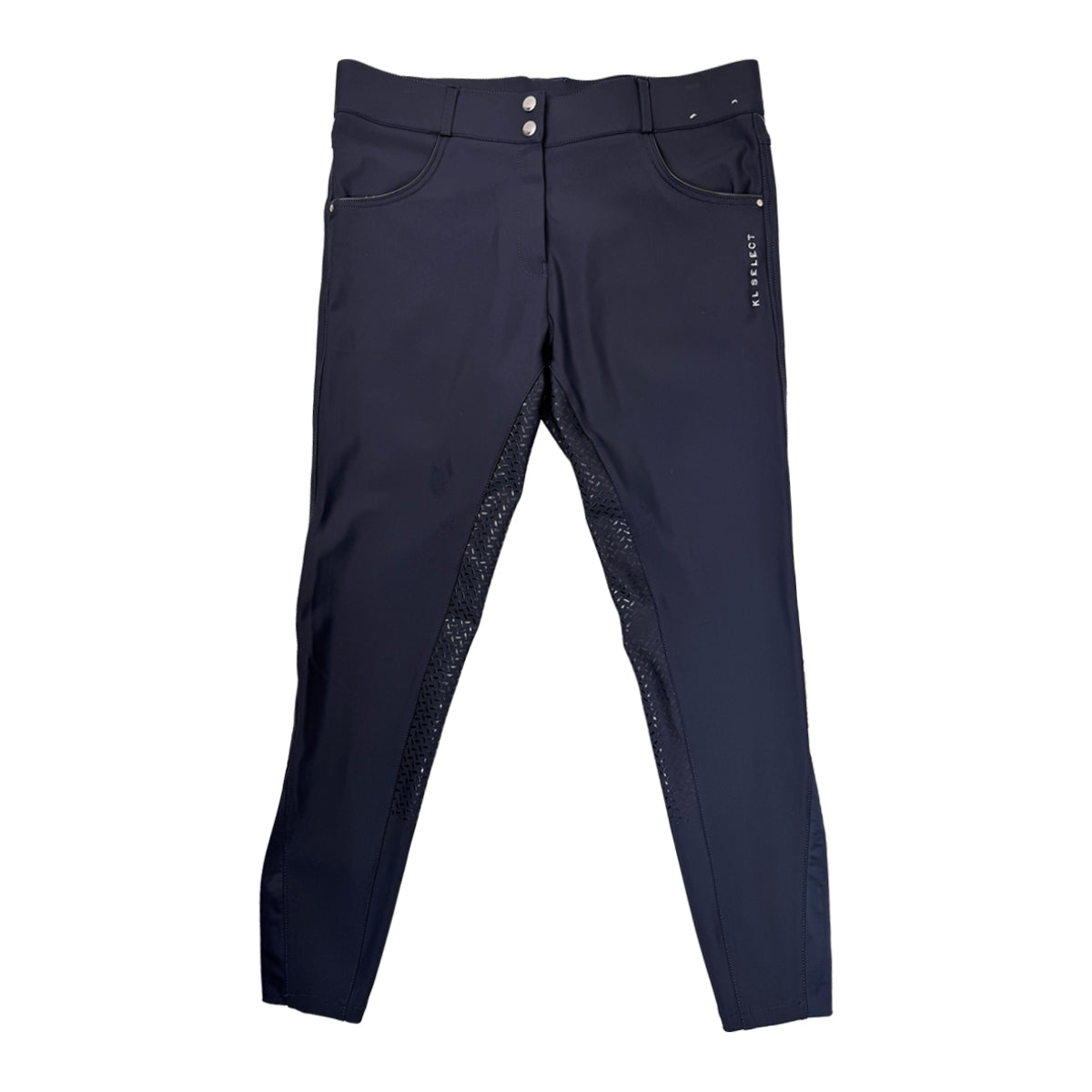 KL Select Gabrielle Full Seat Breeches in Navy