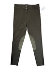 Free Ride Equestrian 'Pro' Knee Grip Breech in Oak 