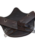 Butet Stud Belly Guard Girth in Brown