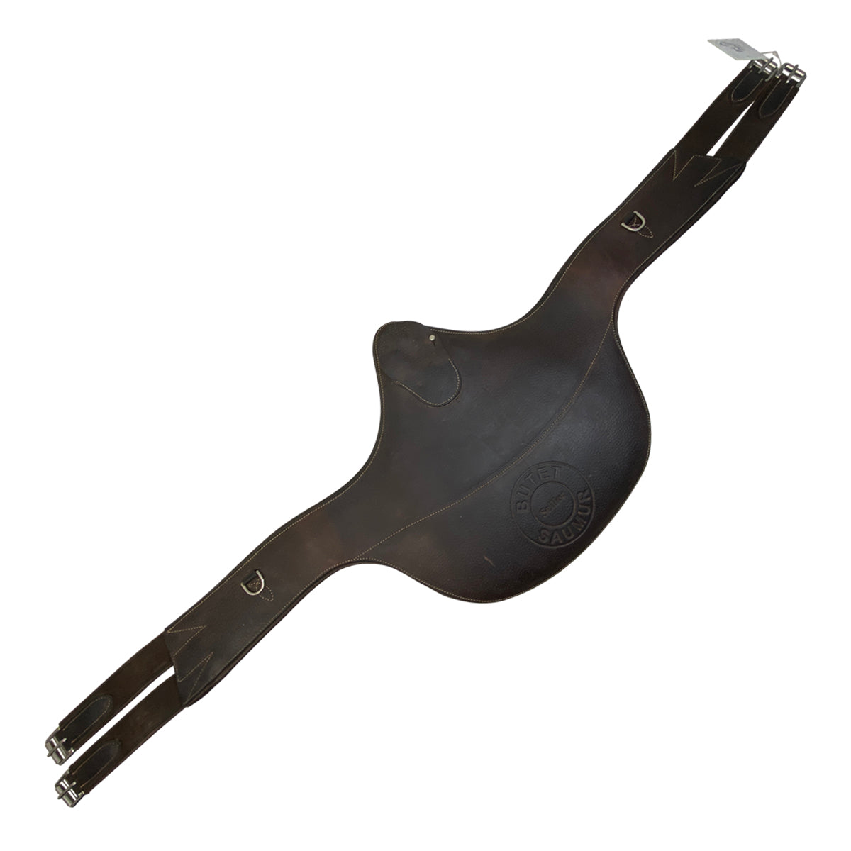 Butet Stud Belly Guard Girth in Brown