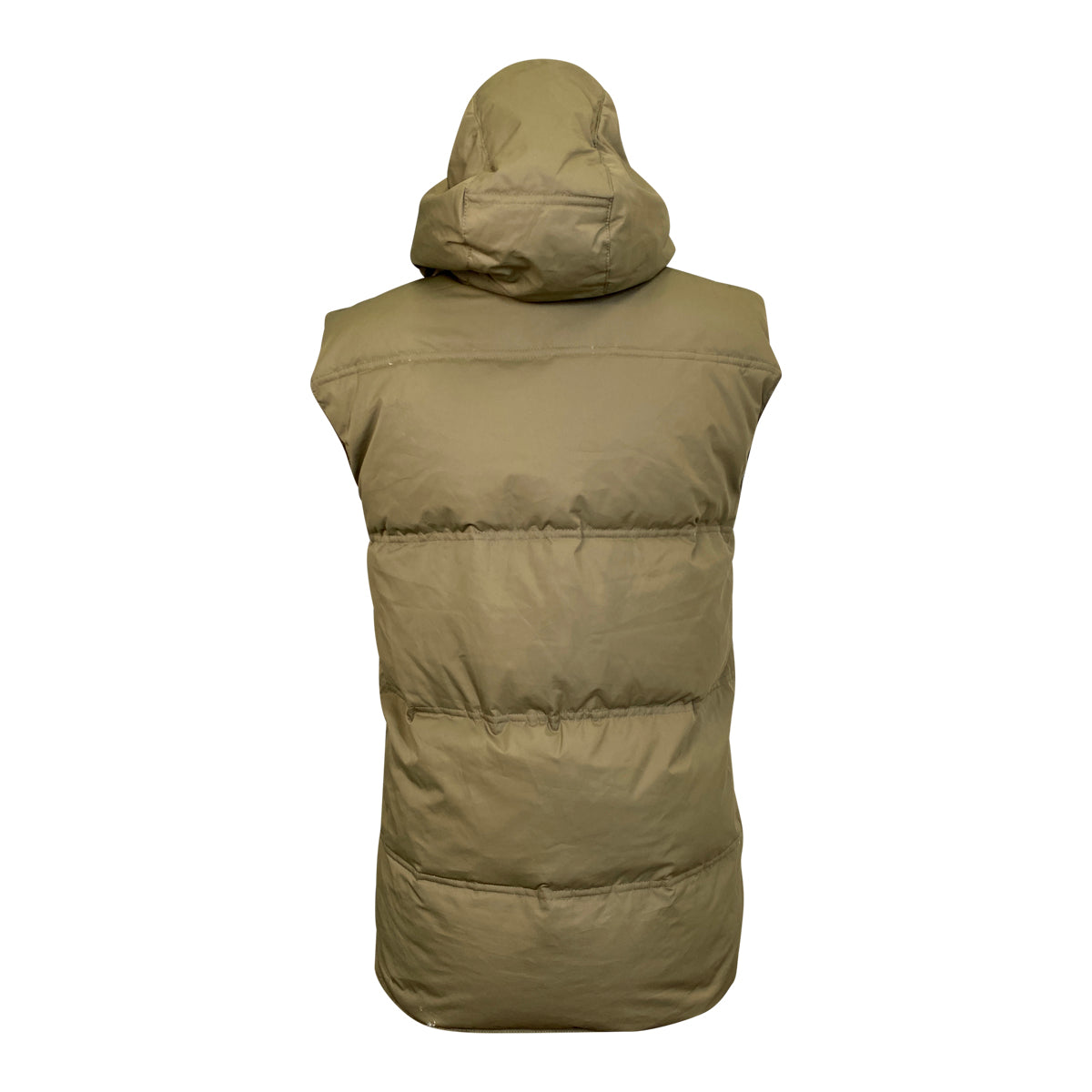 Horze Padded Hooded Vest in Olive