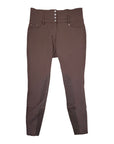 Horze 'Tara' Knee Patch Breeches in Chocolate