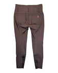 Horze 'Tara' Knee Patch Breeches in Chocolate