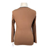 Tailored Sportsman IceFil Long Sleeve Crew Shirt in Mink/Black - Women's Medium
