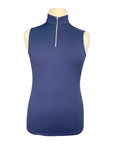 Dover Saddley 'CoolBlast' Sleeveless Shirt in Navy