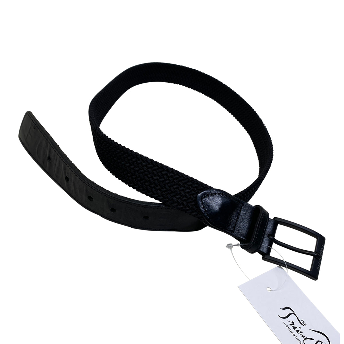 Equiline 'Clawec'  Braided Belt in Black