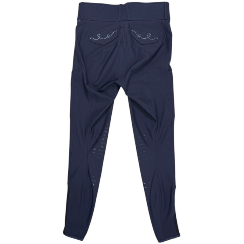 Schockemohle 'Darleen' Knee Grip Breeches in Navy 