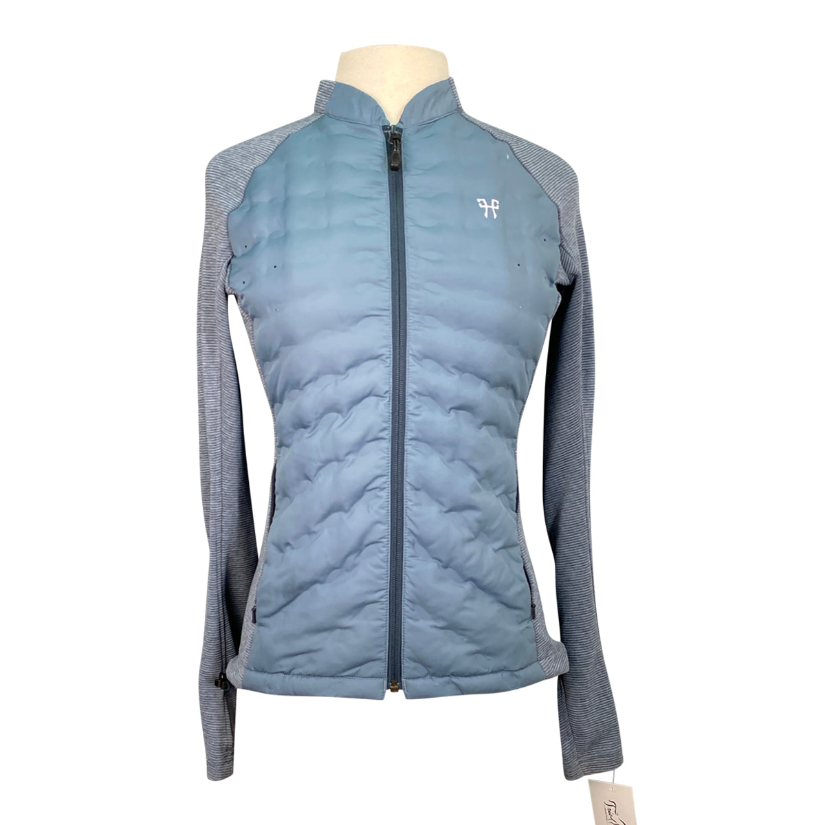 Horse Pilot 'Storm' Jacket in Steel Blue
