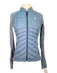 Horse Pilot 'Storm' Jacket in Steel Blue