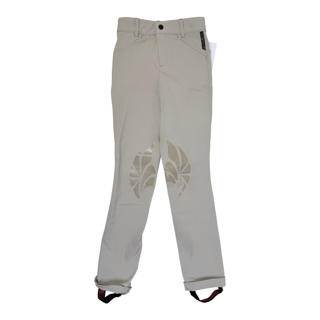 Struck Kid's '10 Series' Knee Patch Jodhpurs in Tan