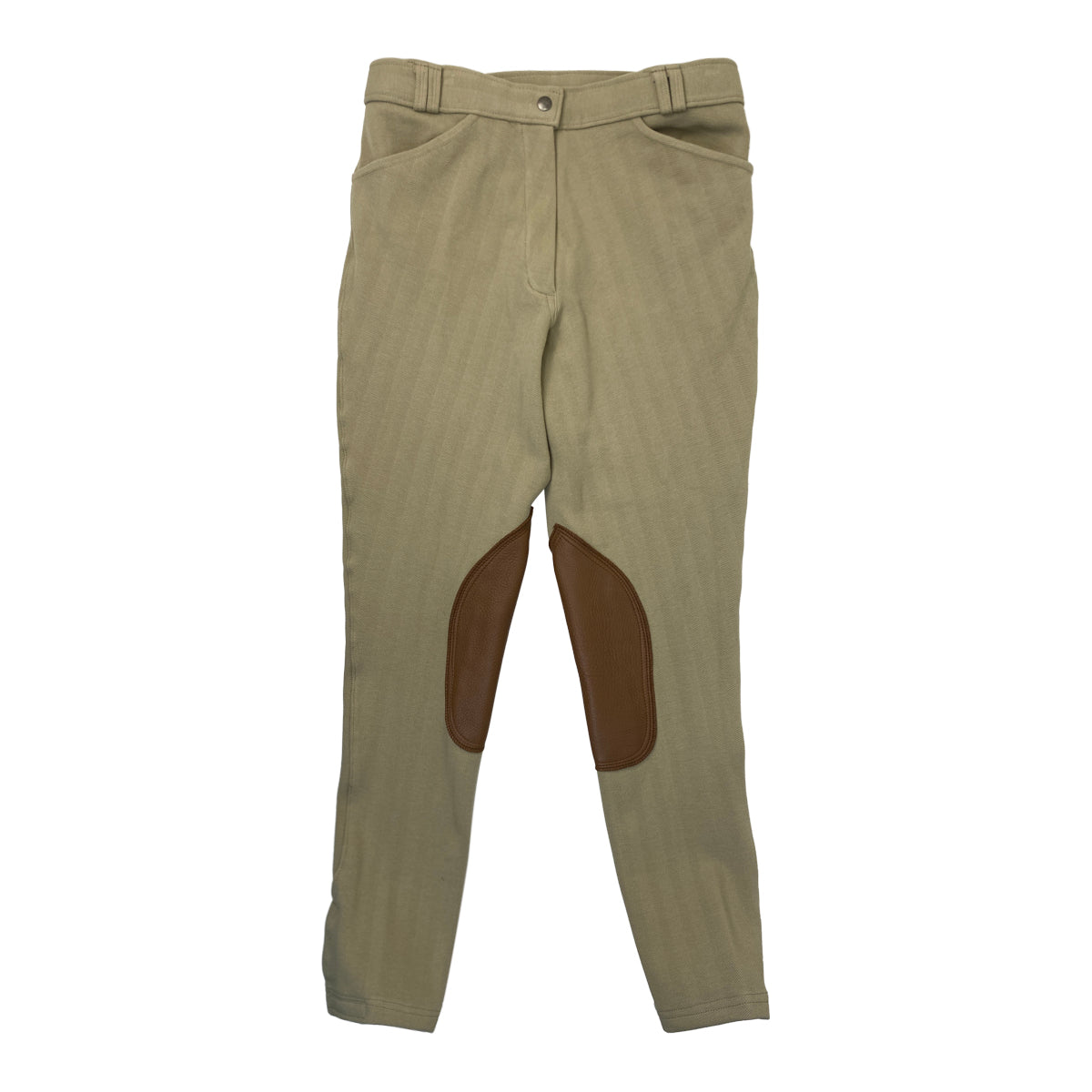Tropical Rider Free Style Knee Patch Breeches in Tan