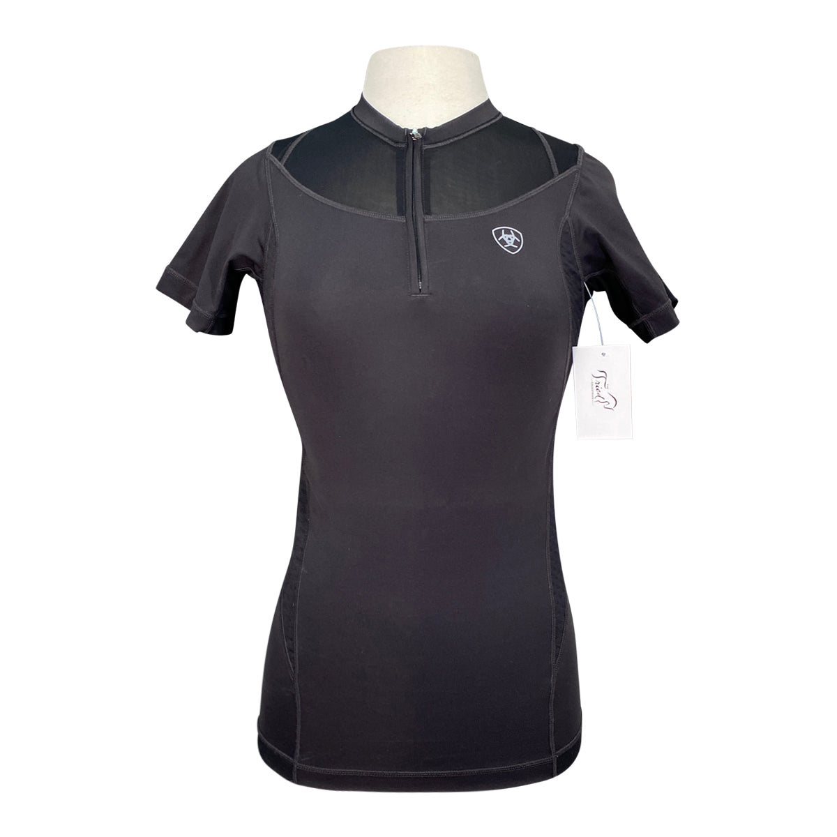 Ariat 'Ascent' Training Top in Black
