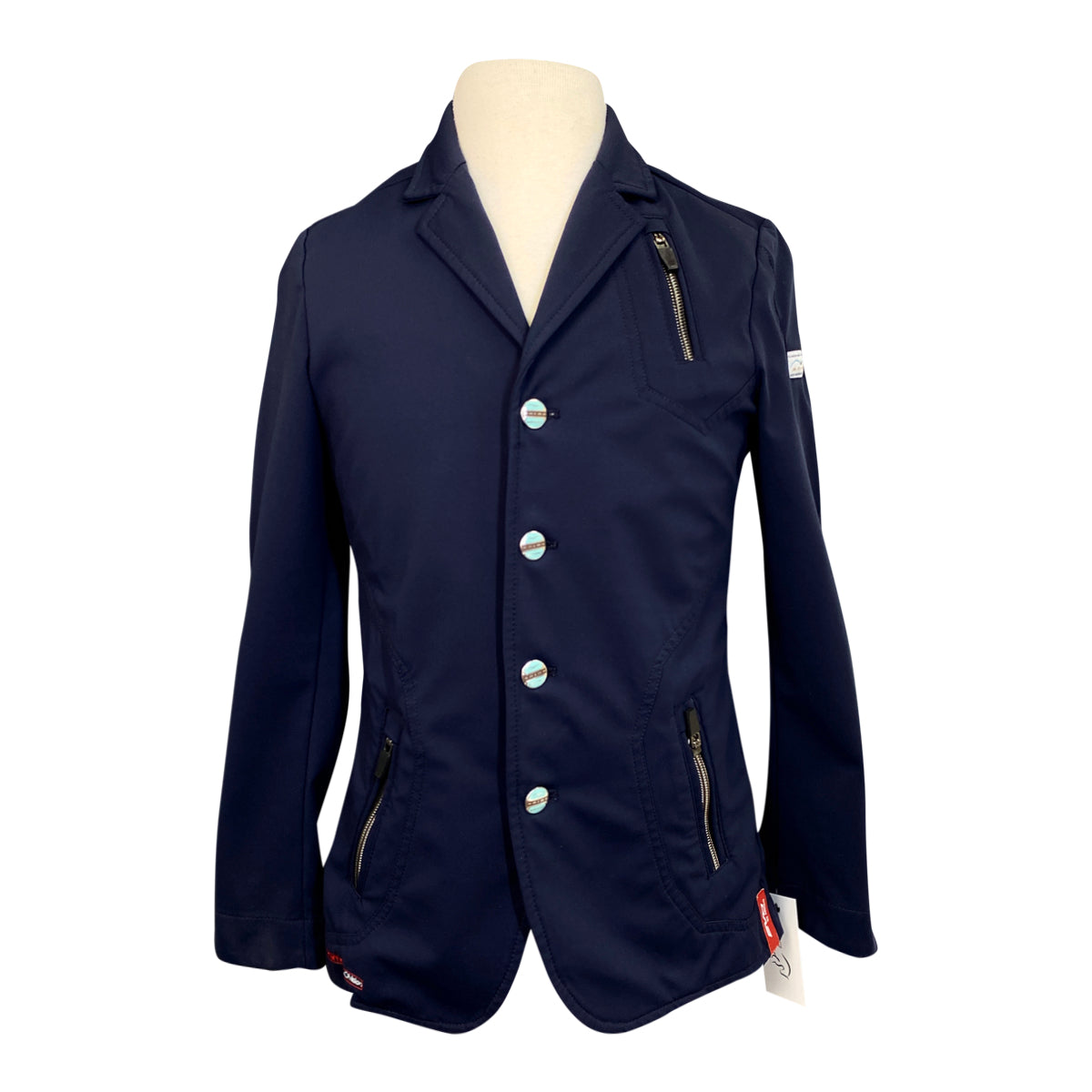 Animo 'Evo' Pony Division Show Coat in Navy