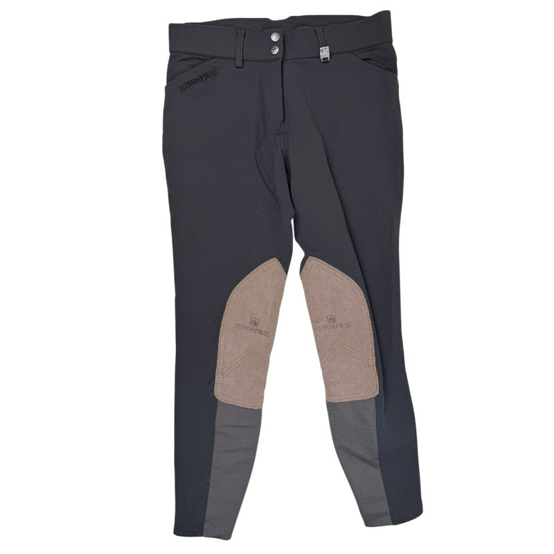 Romfh 'Sarafina' Knee Patch Breeches in Grey