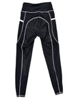 Riding Sport 'Poppy' Full Seat Tights in Black/White Stitching