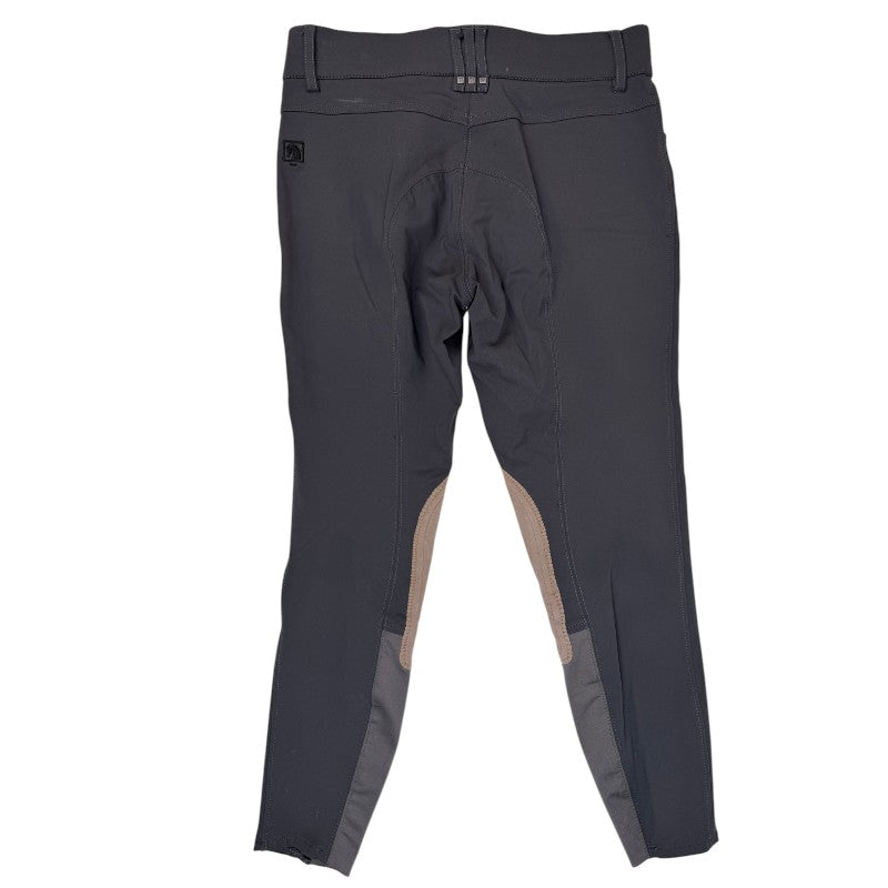 Romfh 'Sarafina' Knee Patch Breeches in Grey