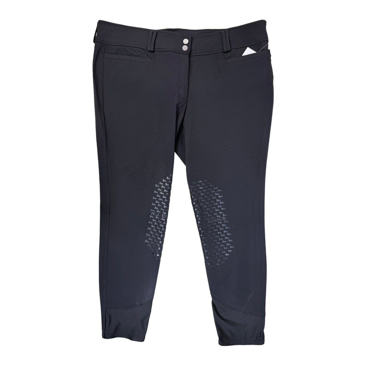 RJ Classics 'Harper' Knee Patch Breeches in Black