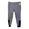 Dover Saddlery 'Windham Dexter' Knee Patch Breech in Grey